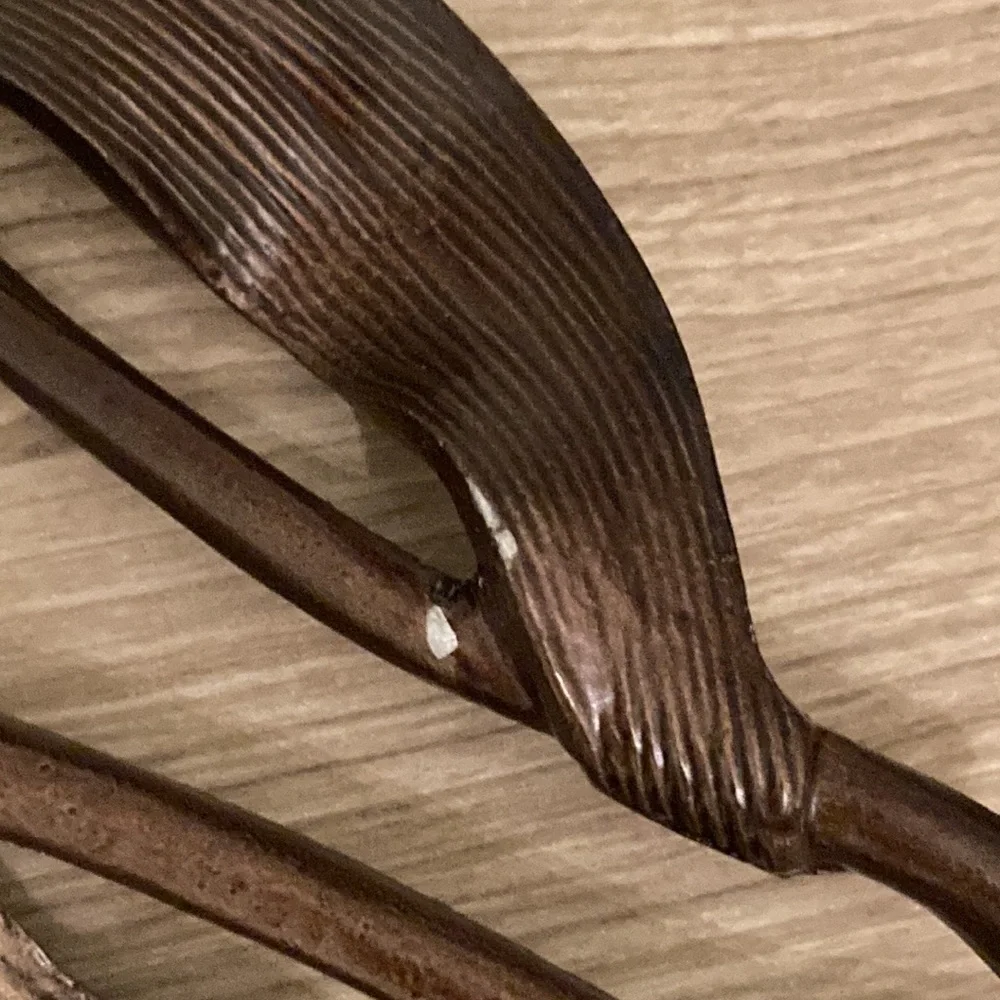 Michael Aram tulip servers brown enamel - Picture 6 of 14